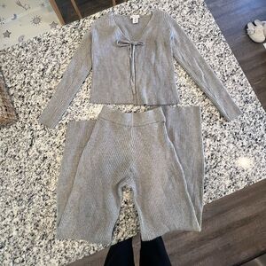 Women’s 2 piece ribbed set